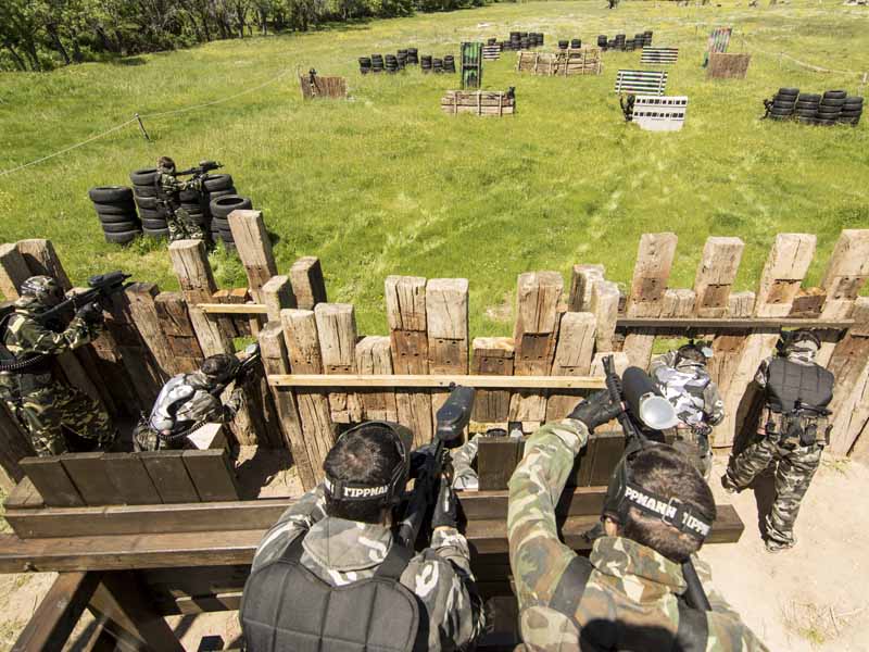Campos de paintball en Madrid Instalaciones y escenarios
