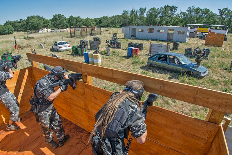 Campos de paintball en Madrid Instalaciones y escenarios