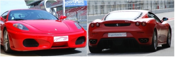 Ferrari en el circuito del Jarama