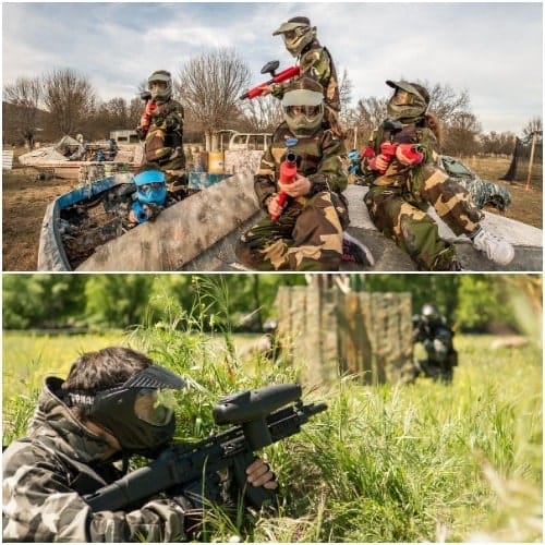 Cumpleaños Paintball en Madrid GranPaintballMadrid