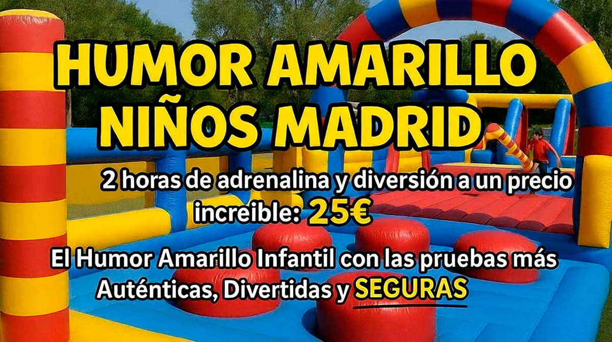 Humor Amarillo Niños Madrid