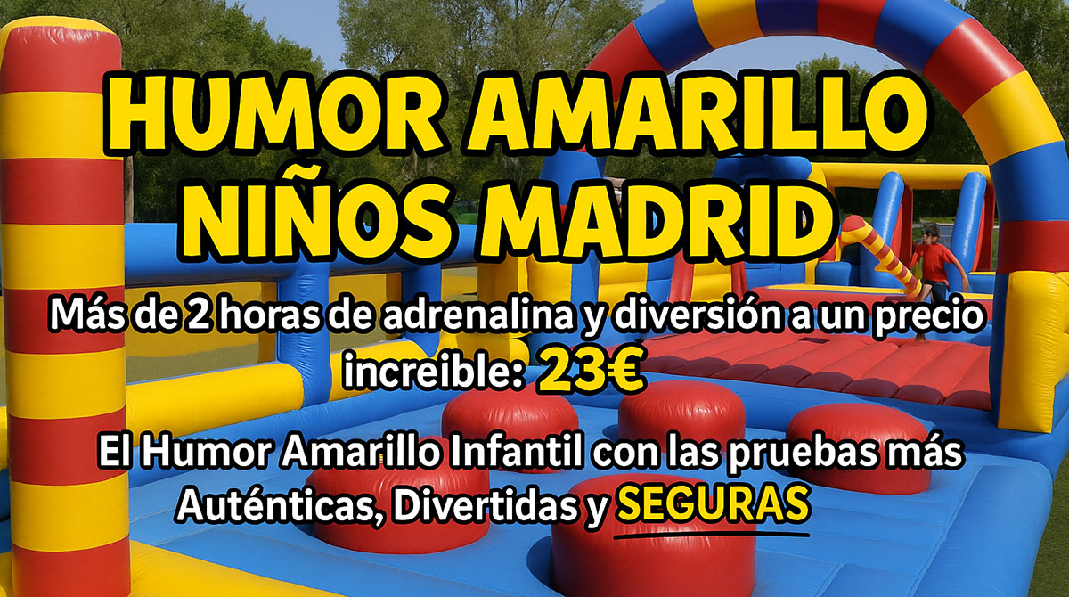 Humor Amarillo Niños Madrid